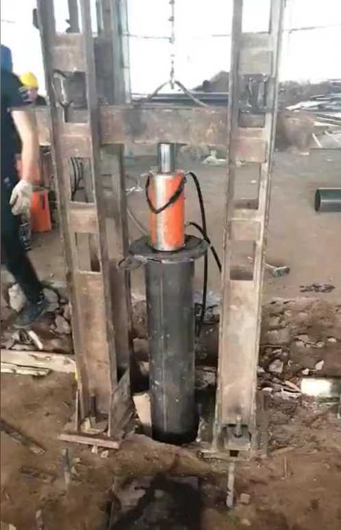 南阳社旗县钢管桩加固